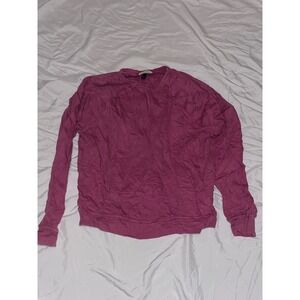 Universal Thread Women's‎ Purple Long Sleeve Crewneck Sweatshirt